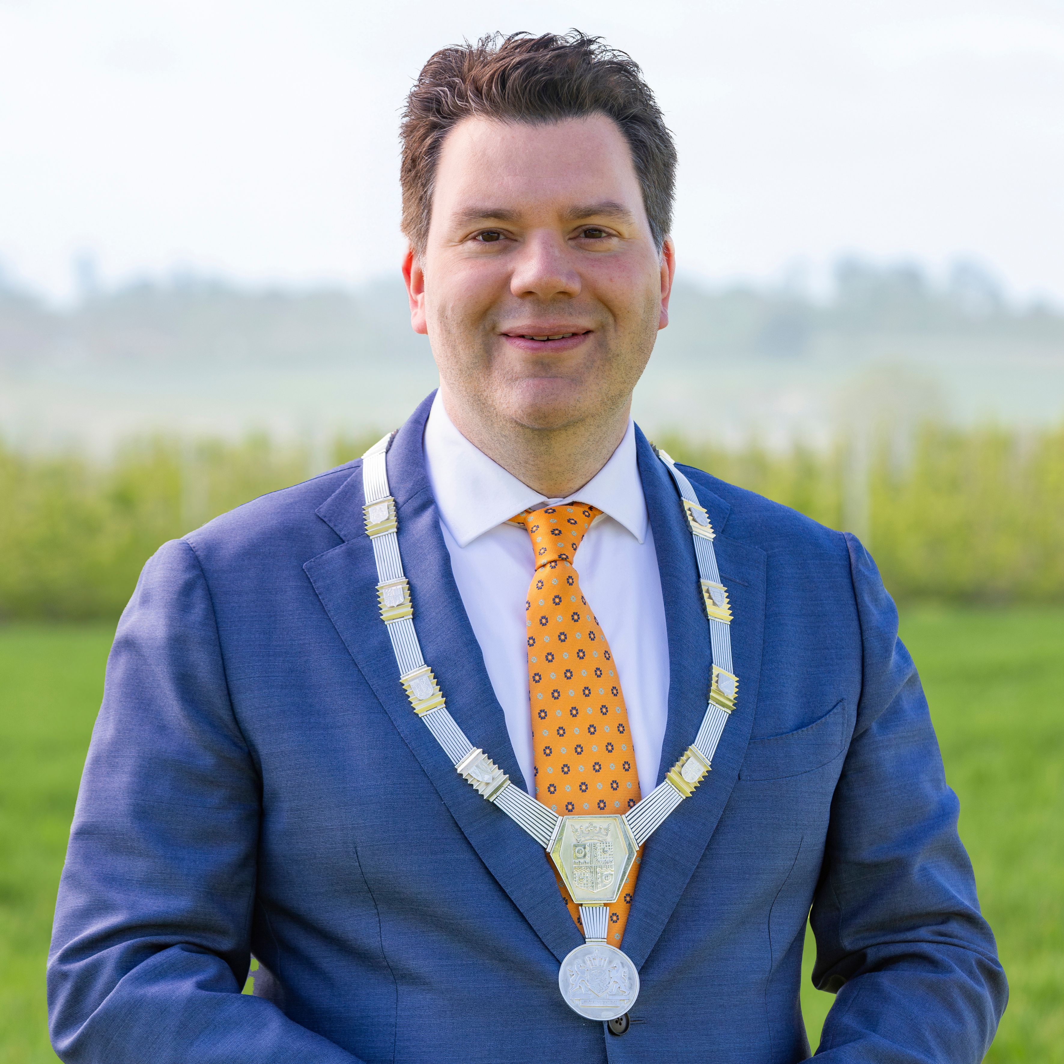 Portretfoto burgemeester Alain Krijnen
